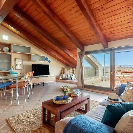 Romantic Sea Loft Sea-front Terrace And Parking * אלגהרו